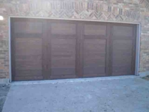 Custom Wood Trim Door